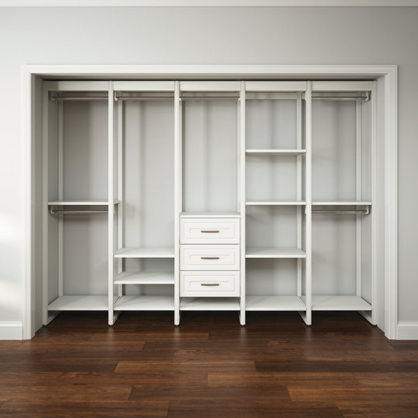 Closets by Liberty Home Storage and Org. 113" W Closet System Wayfair
